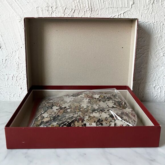 Antique Map 1000 Piece Puzzle by Go! Games 19-1/2" x 30-5/8" - Complete - Picture 4 of 7